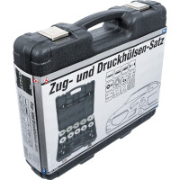 BGS Diy 67305 Zug- und Druckhülsen-Satz | mit 4 Spindeln | 24-tlg.