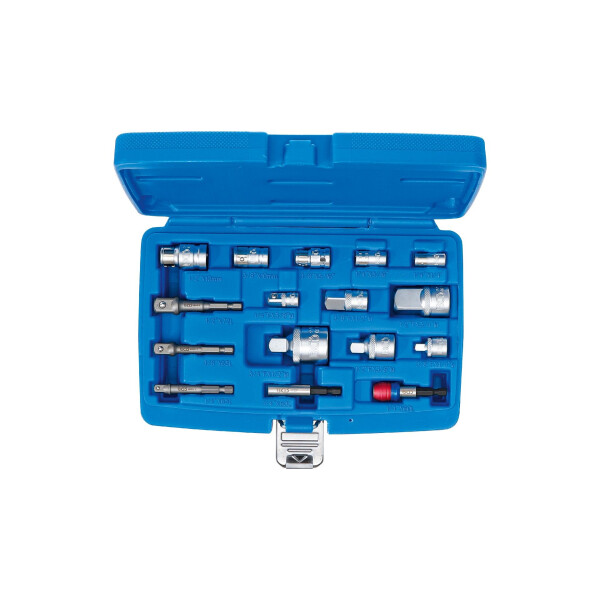 BGS 6779 Bit-Adapter- / Steckschlüssel-Adapter-Satz | 16-tlg.