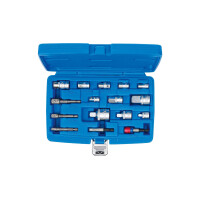 BGS 6779 Bit-Adapter- / Steckschlüssel-Adapter-Satz | 16-tlg.