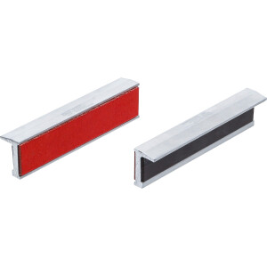 BGS 6799 Schraubstock-Schutzbacken | Aluminium | Breite 125 mm | 2-tlg.