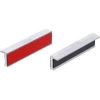 BGS 6799 Schraubstock-Schutzbacken | Aluminium | Breite 125 mm | 2-tlg.