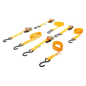 BGS Diy 6831 Knarren-Spannband-Satz | mit schweren Haken...