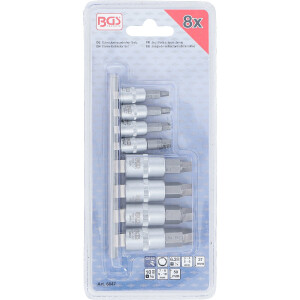 BGS 6847 Schraubenausdreher-Satz | Antrieb Innenvierkant 6,3 mm (1/4") / 10 mm (3/8") | für defekten Innensechskant 3 - 10 mm | 8-tlg.