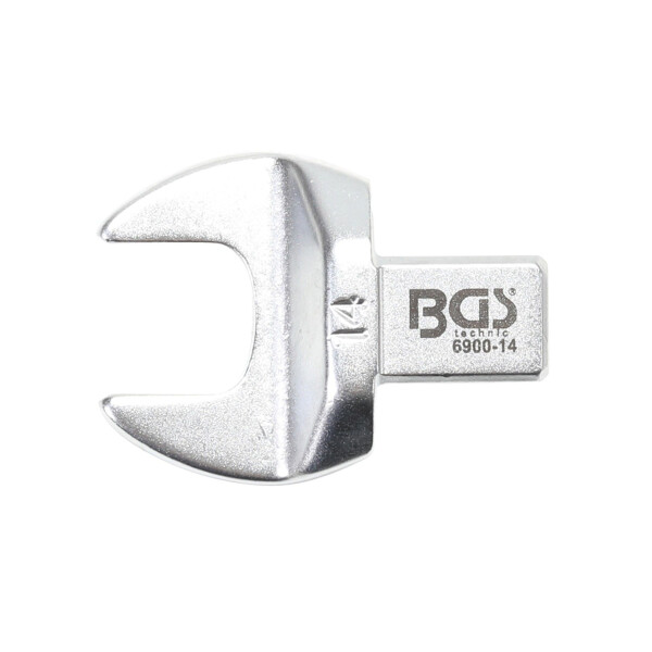 BGS 6900-14 Einsteck-Maulschlüssel | 14 mm | Aufnahme 9 x 12 mm