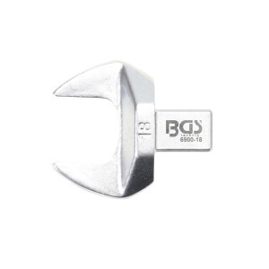 BGS 6900-18 Einsteck-Maulschlüssel | 18 mm |...