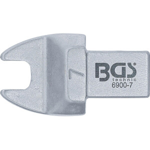 BGS 6900-7 Einsteck-Maulschlüssel | 7 mm | Aufnahme...