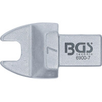 BGS 6900-7 Einsteck-Maulschlüssel | 7 mm | Aufnahme 9 x 12 mm