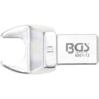 BGS 6901-13 Einsteck-Maulschlüssel | 13 mm | Aufnahme 14 x 18 mm