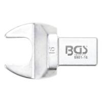 BGS 6901-16 Einsteck-Maulschlüssel | 16 mm | Aufnahme 14 x 18 mm