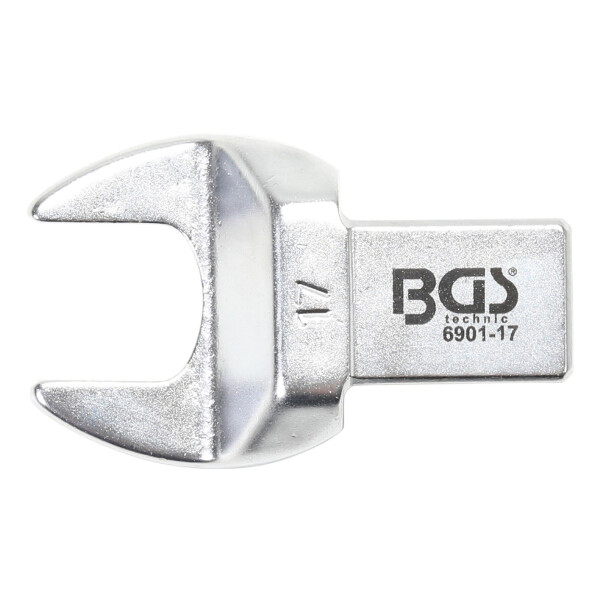 BGS 6901-17 Einsteck-Maulschlüssel | 17 mm | Aufnahme 14 x 18 mm
