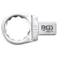 BGS 6902-18 Einsteck-Ringschlüssel | 18 mm | Aufnahme 9 x 12 mm