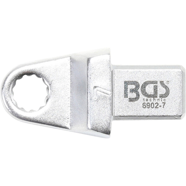 BGS 6902-7 Einsteck-Ringschlüssel | 7 mm | Aufnahme 9 x 12 mm