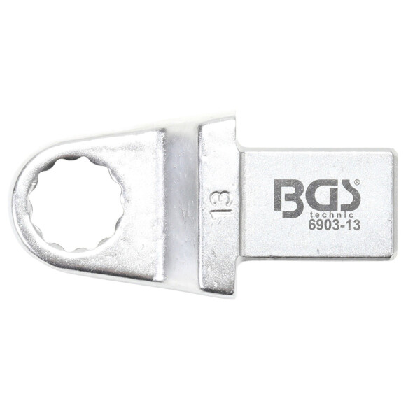 BGS 6903-13 Einsteck-Ringschlüssel | 13 mm | Aufnahme 14 x 18 mm