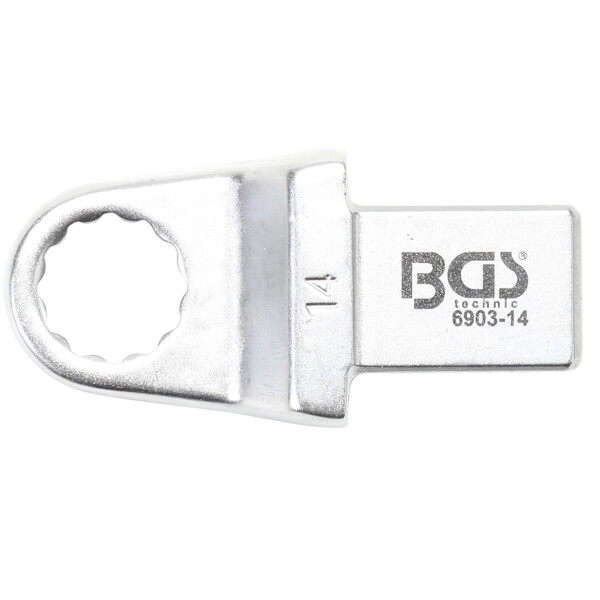 BGS 6903-14 Einsteck-Ringschlüssel | 14 mm | Aufnahme 14 x 18 mm