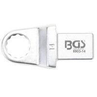 BGS 6903-14 Einsteck-Ringschlüssel | 14 mm | Aufnahme 14 x 18 mm