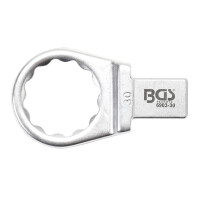 BGS 6903-30 Einsteck-Ringschlüssel | 30 mm | Aufnahme 14 x 18 mm