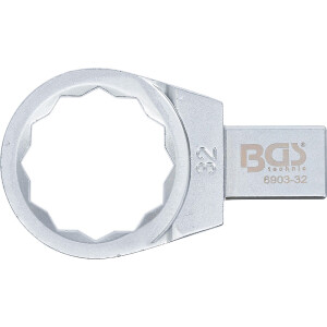 BGS 6903-32 Einsteck-Ringschlüssel | 32 mm | Aufnahme 14 x 18 mm