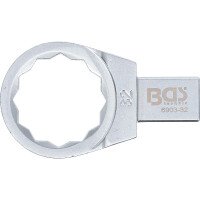 BGS 6903-32 Einsteck-Ringschlüssel | 32 mm | Aufnahme 14 x 18 mm