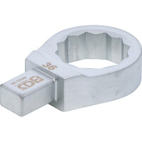 BGS 6903-36 Einsteck-Ringschlüssel | 36 mm | Aufnahme 14 x 18 mm