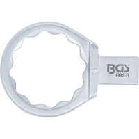 BGS 6903-41 Einsteck-Ringschlüssel | 41 mm | Aufnahme 14 x 18 mm