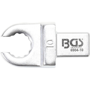 BGS 6904-10 Einsteck-Ringschlüssel | offen | 10 mm |...