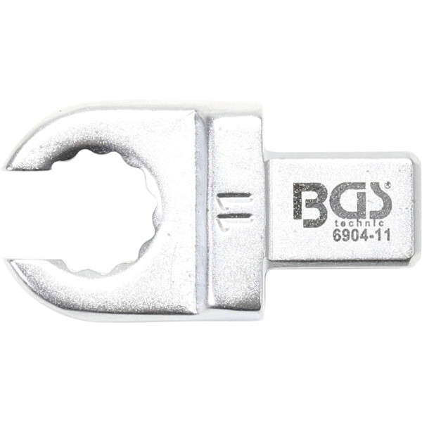 BGS 6904-11 Einsteck-Ringschlüssel | offen | 11 mm | Aufnahme 9 x 12 mm