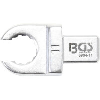 BGS 6904-11 Einsteck-Ringschlüssel | offen | 11 mm | Aufnahme 9 x 12 mm