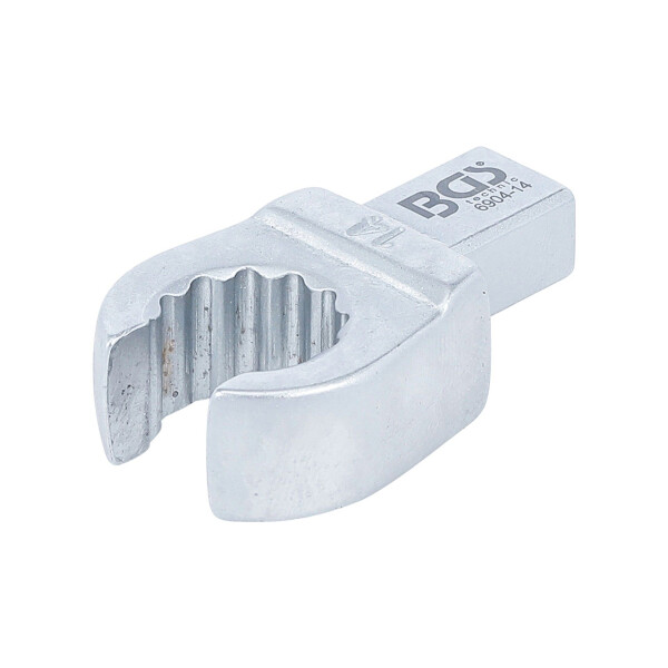 BGS 6904-14 Einsteck-Ringschlüssel | offen | 14 mm | Aufnahme 9 x 12 mm
