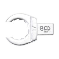 BGS 6904-17 Einsteck-Ringschlüssel | offen | 17 mm | Aufnahme 9 x 12 mm
