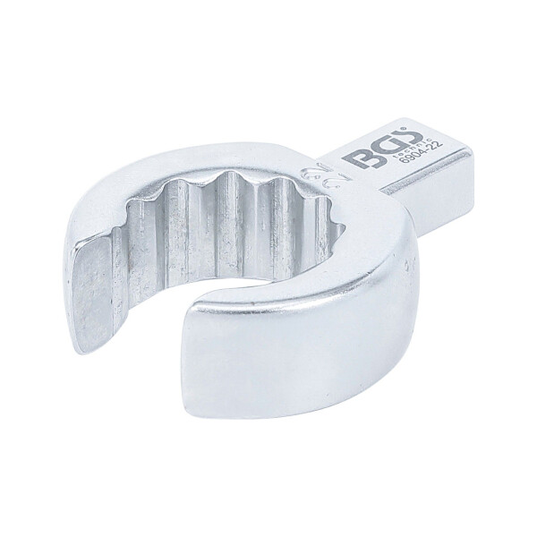 BGS 6904-22 Einsteck-Ringschlüssel | offen | 22 mm | Aufnahme 9 x 12 mm