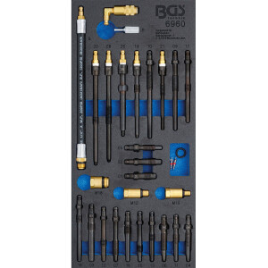 BGS 6960 Werkstattwageneinlage 1/3: Adapter-Satz für...