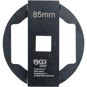 BGS 6969 Achsmuttern-/Radkapsel-Schlüssel | für 13 t BPW-Vorderachsen | SW 85 mm