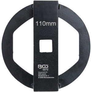 BGS 6970 Achsmuttern-/Radkapsel-Schlüssel | für BPW-Achsen | SW 110 mm