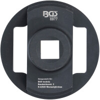 BGS 6977 Rollenlager-Achsmuttern-Schlüssel | für BPW 12 t | SW 80 mm