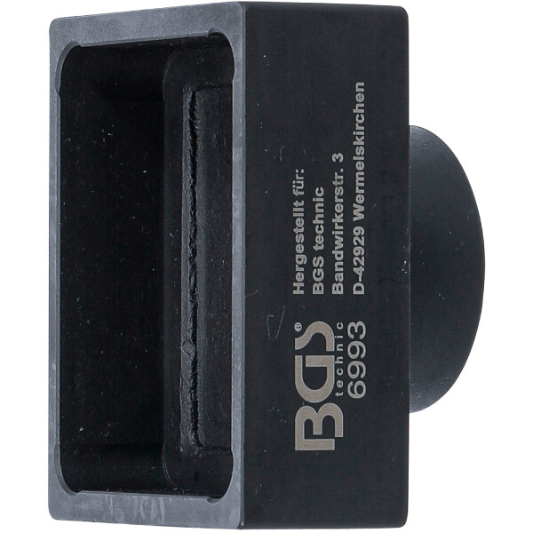 BGS 6993 Achsen-Spannmuttern-Schlüssel | für DAF, MAN, Mercedes-Benz, Kässbohrer, Setra | SW 60 mm