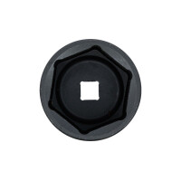BGS 70012 Kraft-Steckschlüssel-Einsatz Sechskant | Antrieb Innenvierkant 12,5 mm (1/2") | SW 52 mm