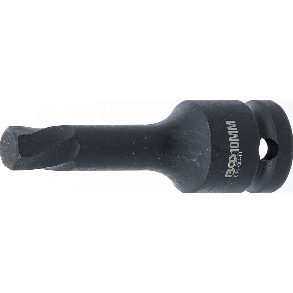 BGS 7004-10 Schraubenausdreher | Antrieb Innenvierkant 12,5 mm (1/2") | für defekten Innensechskant 10 mm