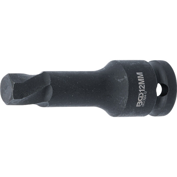 BGS 7004-12 Schraubenausdreher | Antrieb Innenvierkant 12,5 mm (1/2") | für defekten Innensechskant 12 mm