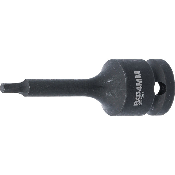 BGS 7004-4 Schraubenausdreher | Antrieb Innenvierkant 12,5 mm (1/2") | für defekten Innensechskant 4 mm