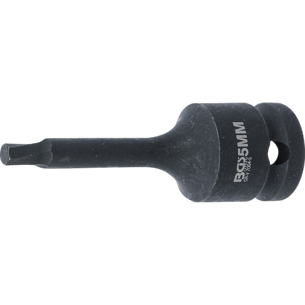 BGS 7004-5 Schraubenausdreher | Antrieb Innenvierkant 12,5 mm (1/2") | für defekten Innensechskant 5 mm
