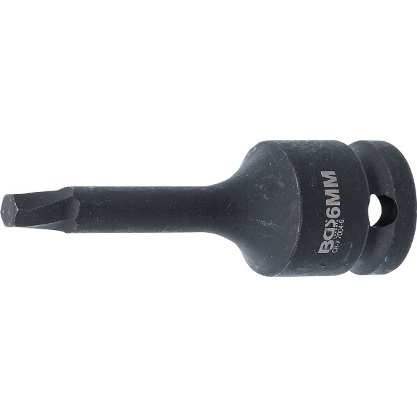 BGS 7004-6 Schraubenausdreher | Antrieb Innenvierkant 12,5 mm (1/2") | für defekten Innensechskant 6 mm