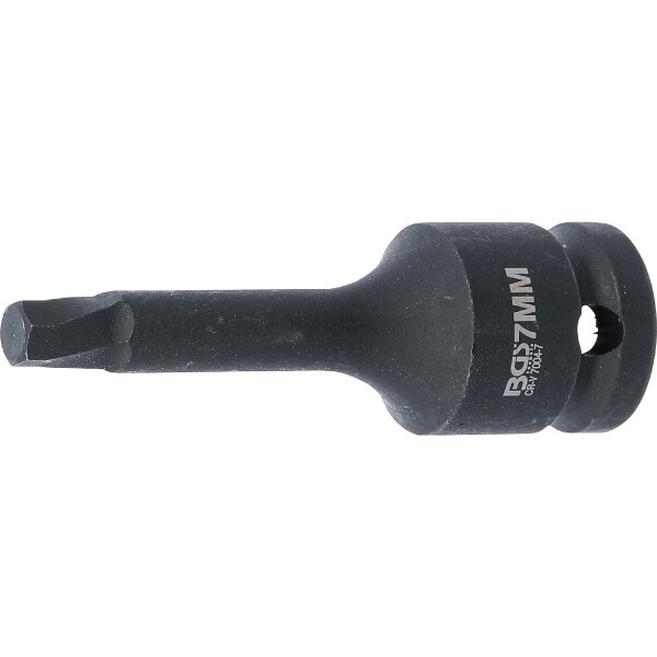 BGS 7004-7 Schraubenausdreher | Antrieb Innenvierkant 12,5 mm (1/2") | für defekten Innensechskant 7 mm