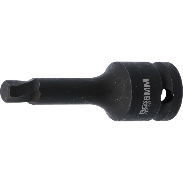 BGS 7004-8 Schraubenausdreher | Antrieb Innenvierkant 12,5 mm (1/2") | für defekten Innensechskant 8 mm