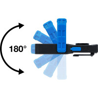 BGS 70051 COB-LED-Werkstattleuchte mit Magnet und Haken | klappbar