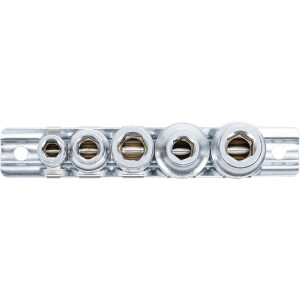 BGS 70103 Bit-Adapter-Satz mit Haltekugel | Innenvierkant 6,3 mm (1/4") / 10 mm (3/8") / 12,5 mm (1/2") | 5-tlg.