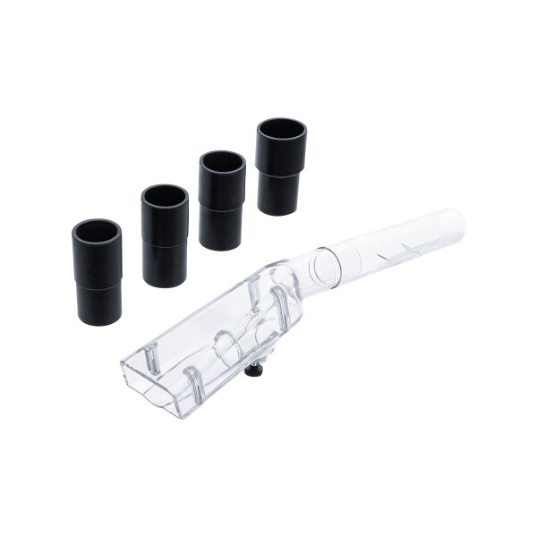 BGS 70151 Saugaufsatz für Druckluft-Reinigungspistole | klein | mit 4 Adaptern | für Art. 70150