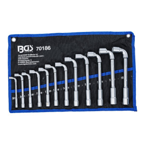 BGS 70186 Pfeifenkopfschlüssel-Satz | SW 8 - 19 mm |...