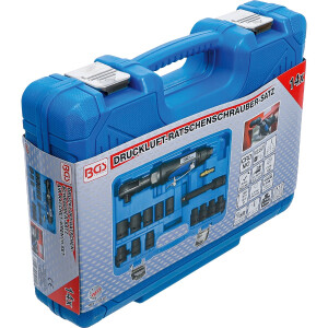 BGS 70192 Druckluft-Ratschenschrauber-Satz | 12,5 mm (1/2") | 102 Nm | 14-tlg.