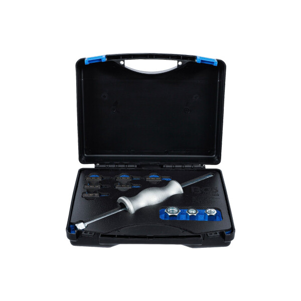 BGS 70325 Gleithammer-Satz | mit Gewinde-Adaptern | 12-tlg.