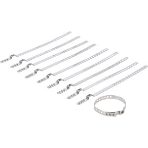 BGS 70327 Achsmanschetten-Schellen-Satz | Edelstahl |...